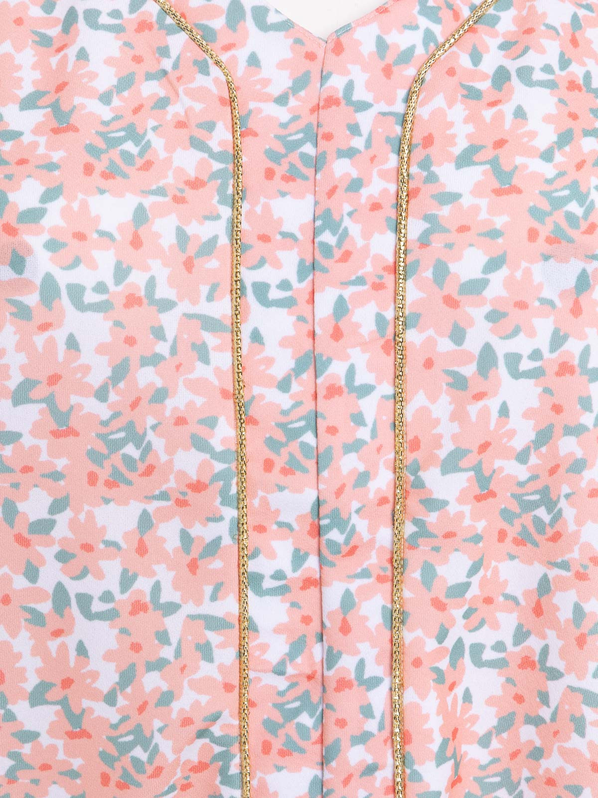 T-shirt motif floral grande taille femme