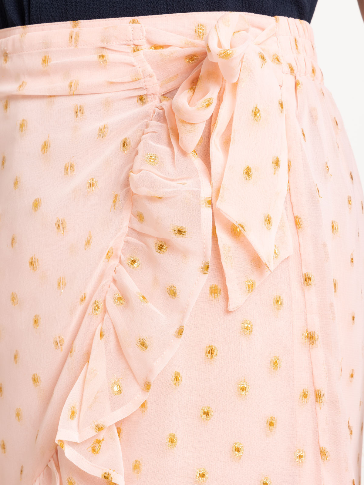 Jupe pêche blanche à nouer femme Jupe pêche blanche à nouer femme