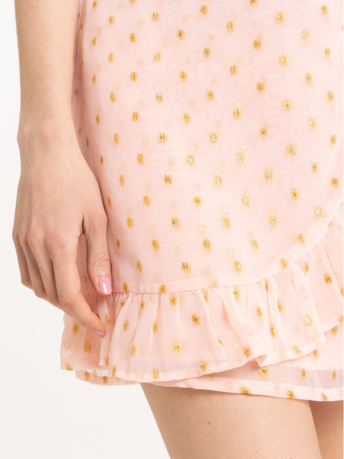 Jupe pêche blanche à nouer...