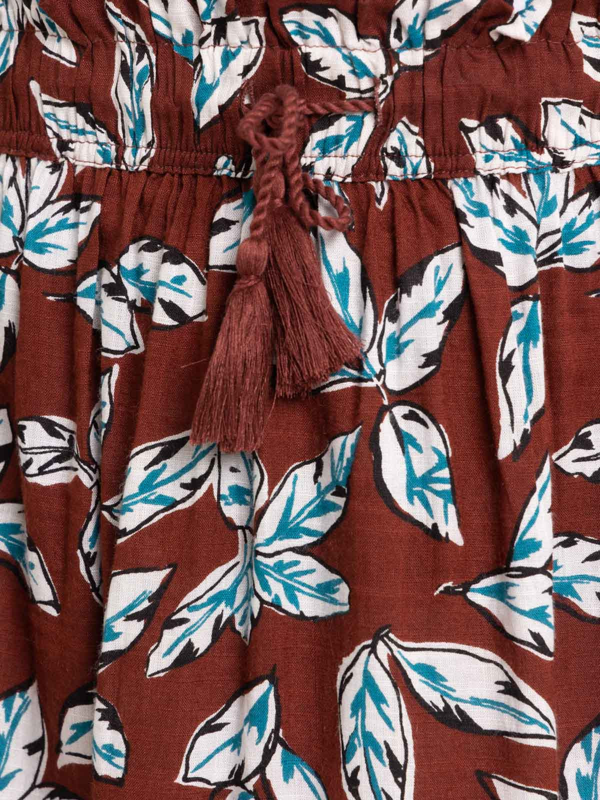 Jupe imprimé tropical femme Jupe imprimé tropical femme