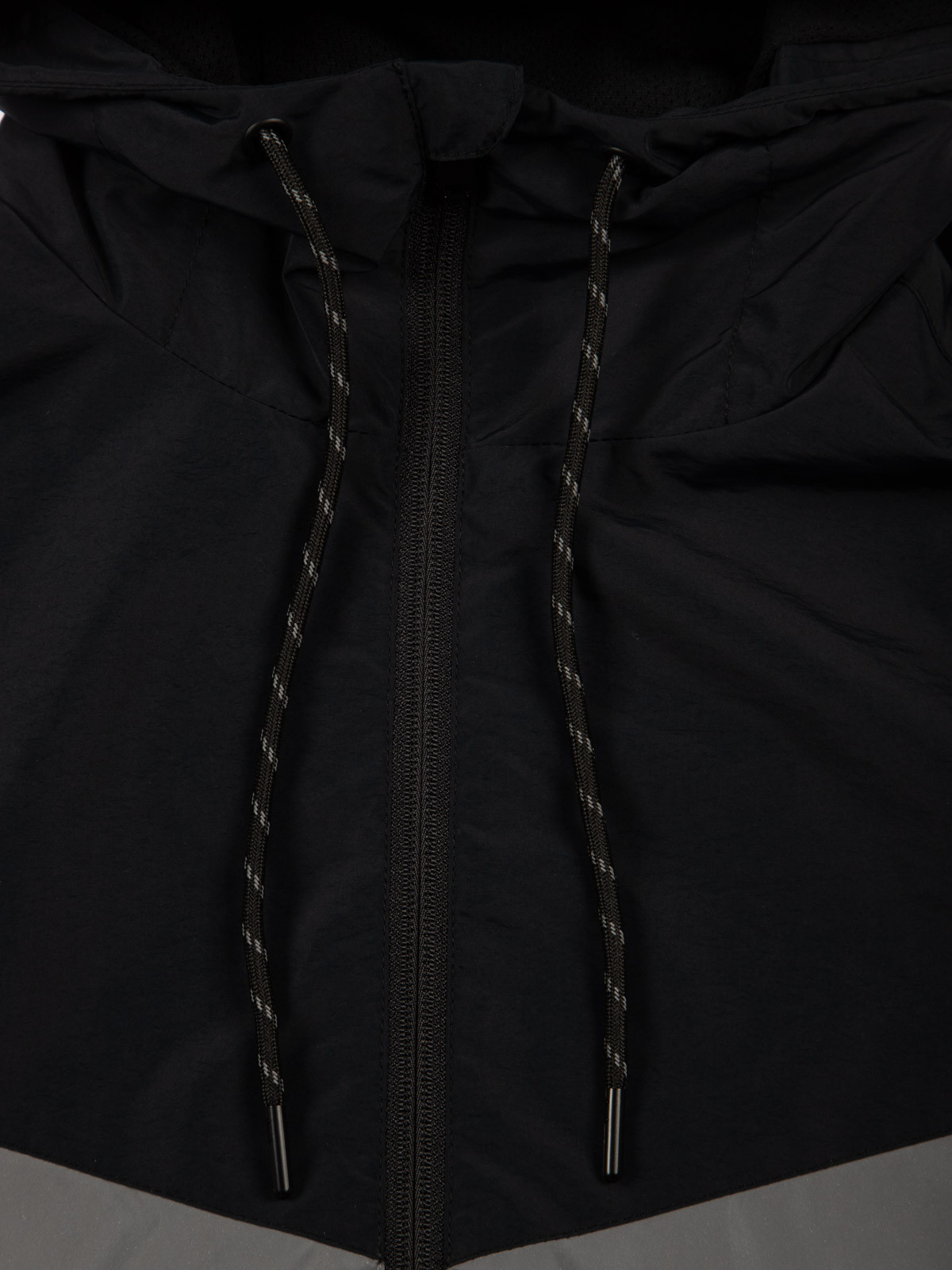 Blouson noir zippé homme