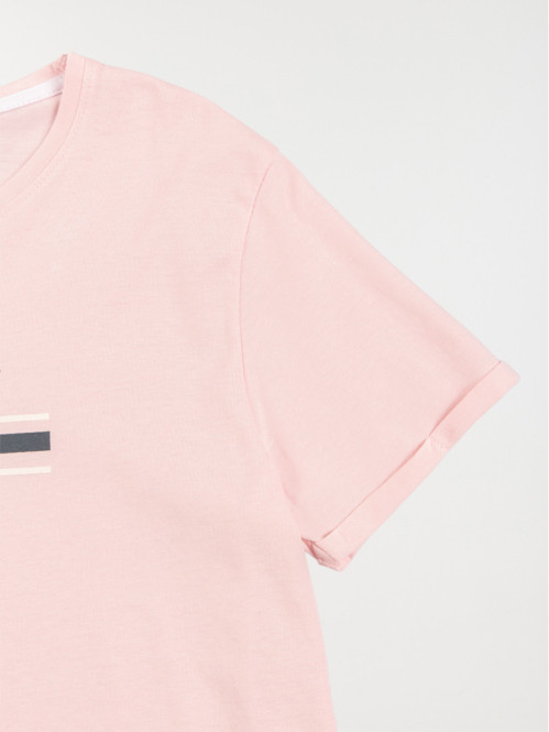 T-shirt licorne rose fille (10-16A)