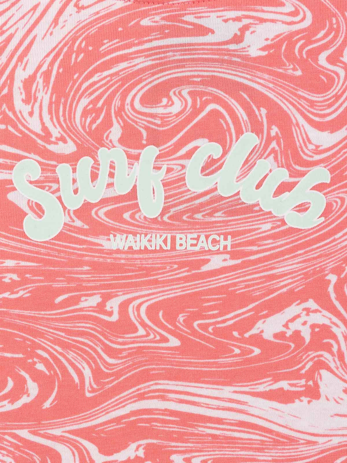 T-shirt cape tie and dye fille (10-16A)