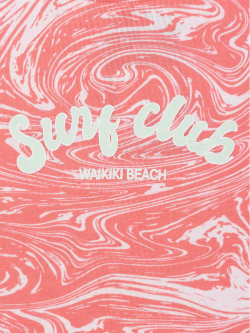 T-shirt cape tie and dye...