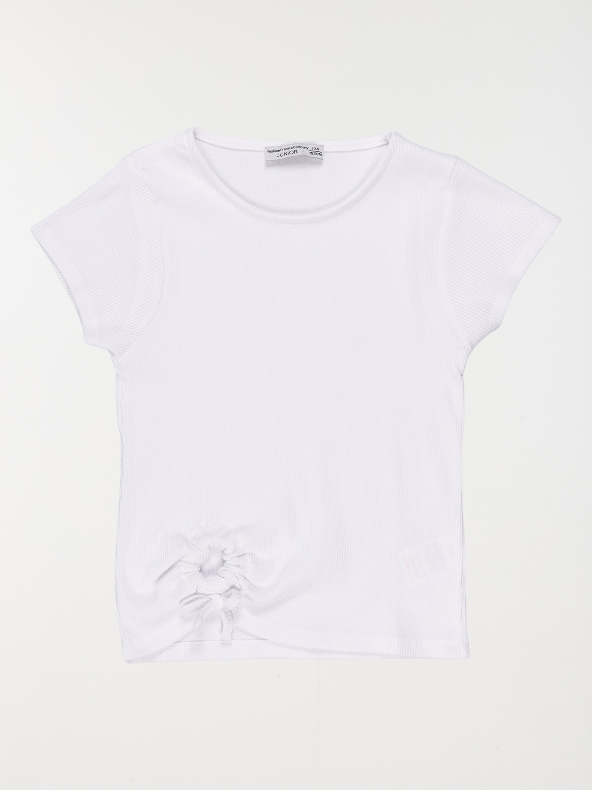 T-shirt fille anneau et noeud (10-16A)