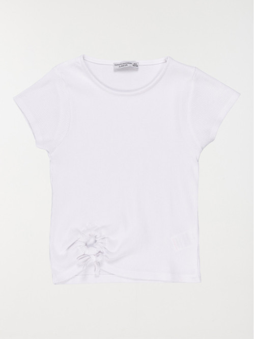 T-shirt fille anneau et noeud (10-16A)
