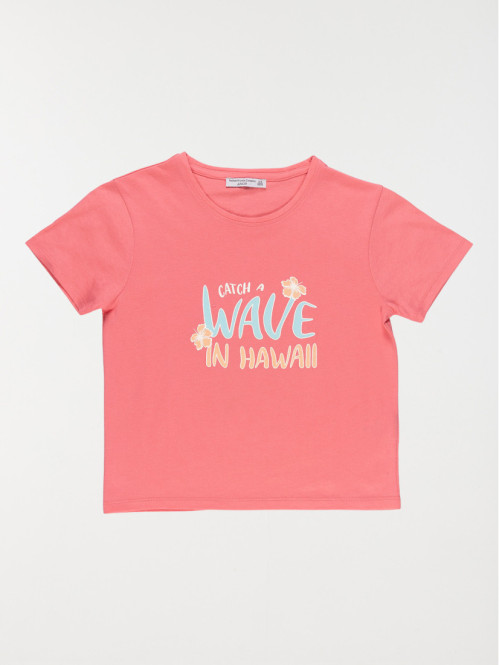 T-shirt fille Hawaii (10-16A)