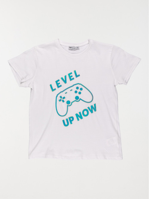 T-shirt motif jeu vidéo garçon (10-16A)