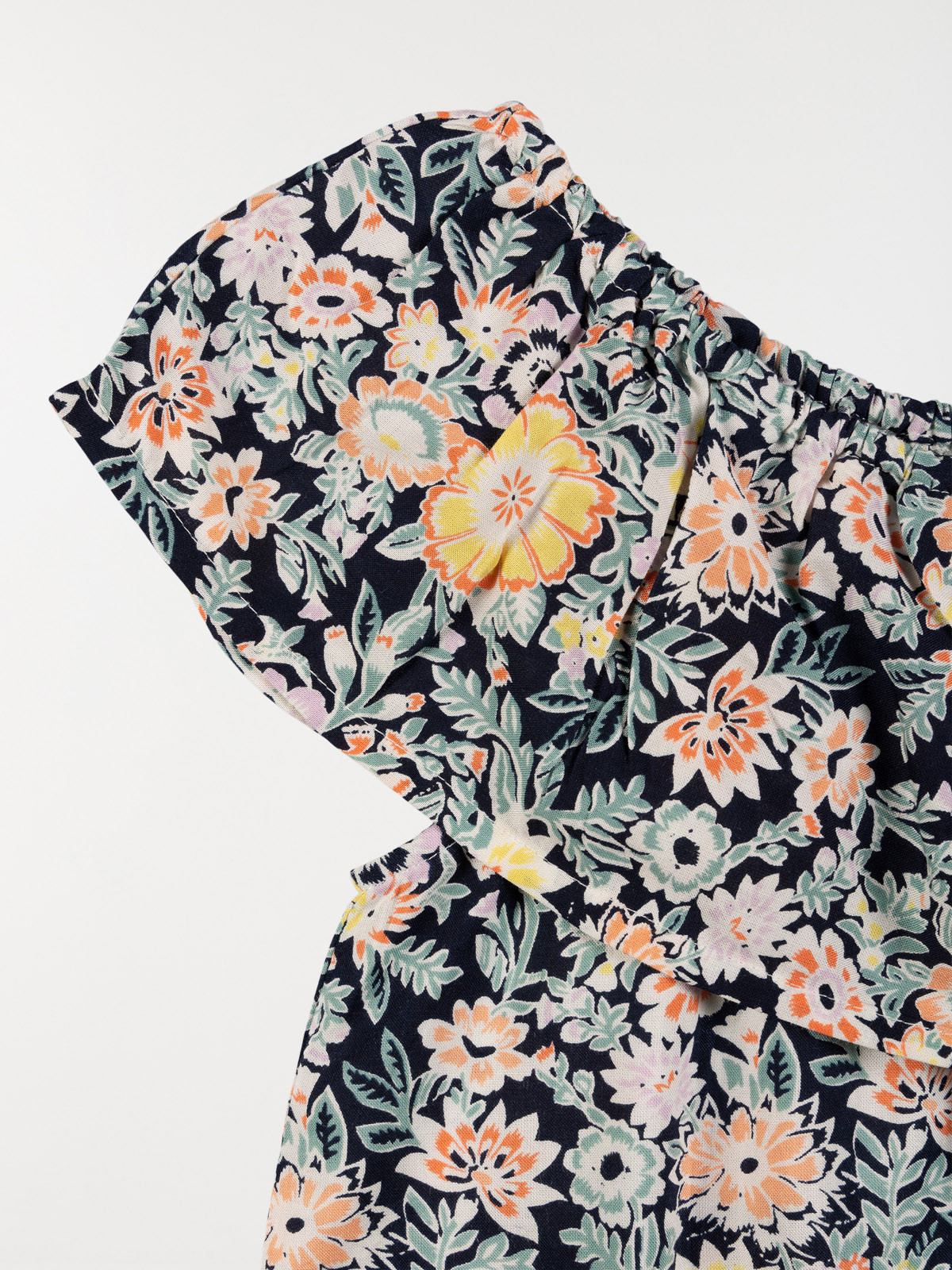 Blouse imprimée fleurie fille (10-16A) Blouse imprimée fleurie fille (10-16A)