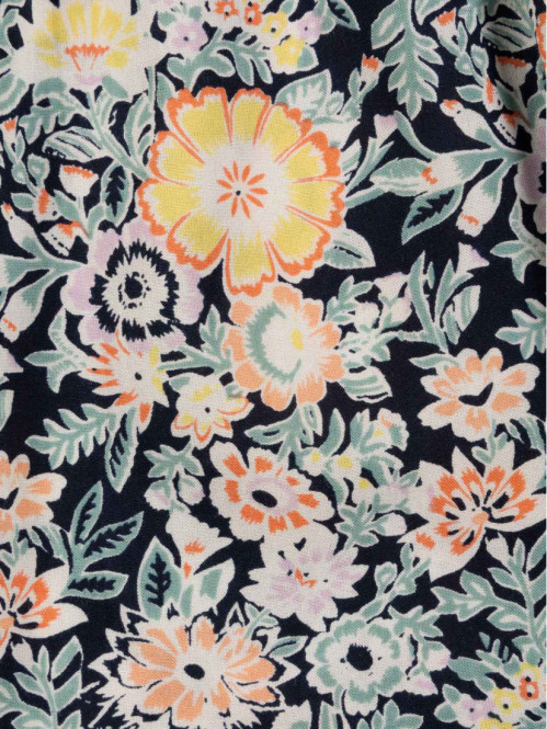 Blouse imprimée fleurie fille (10-16A) Blouse imprimée fleurie fille (10-16A)