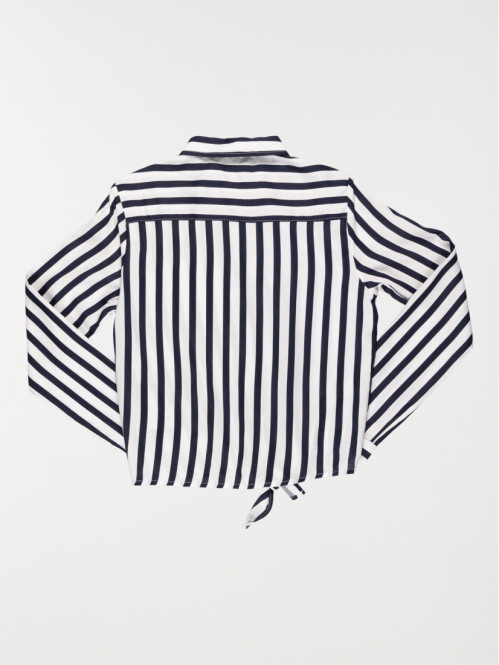 chemise manche longue rayée (10-16A) chemise manche longue rayée (10-16A)