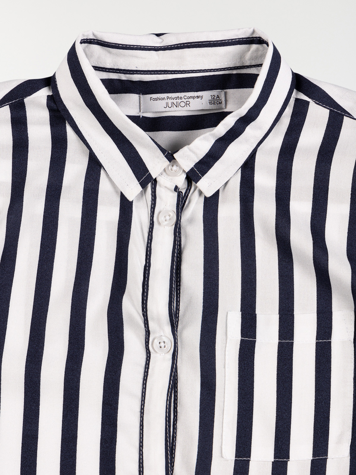 chemise manche longue rayée (10-16A) chemise manche longue rayée (10-16A)