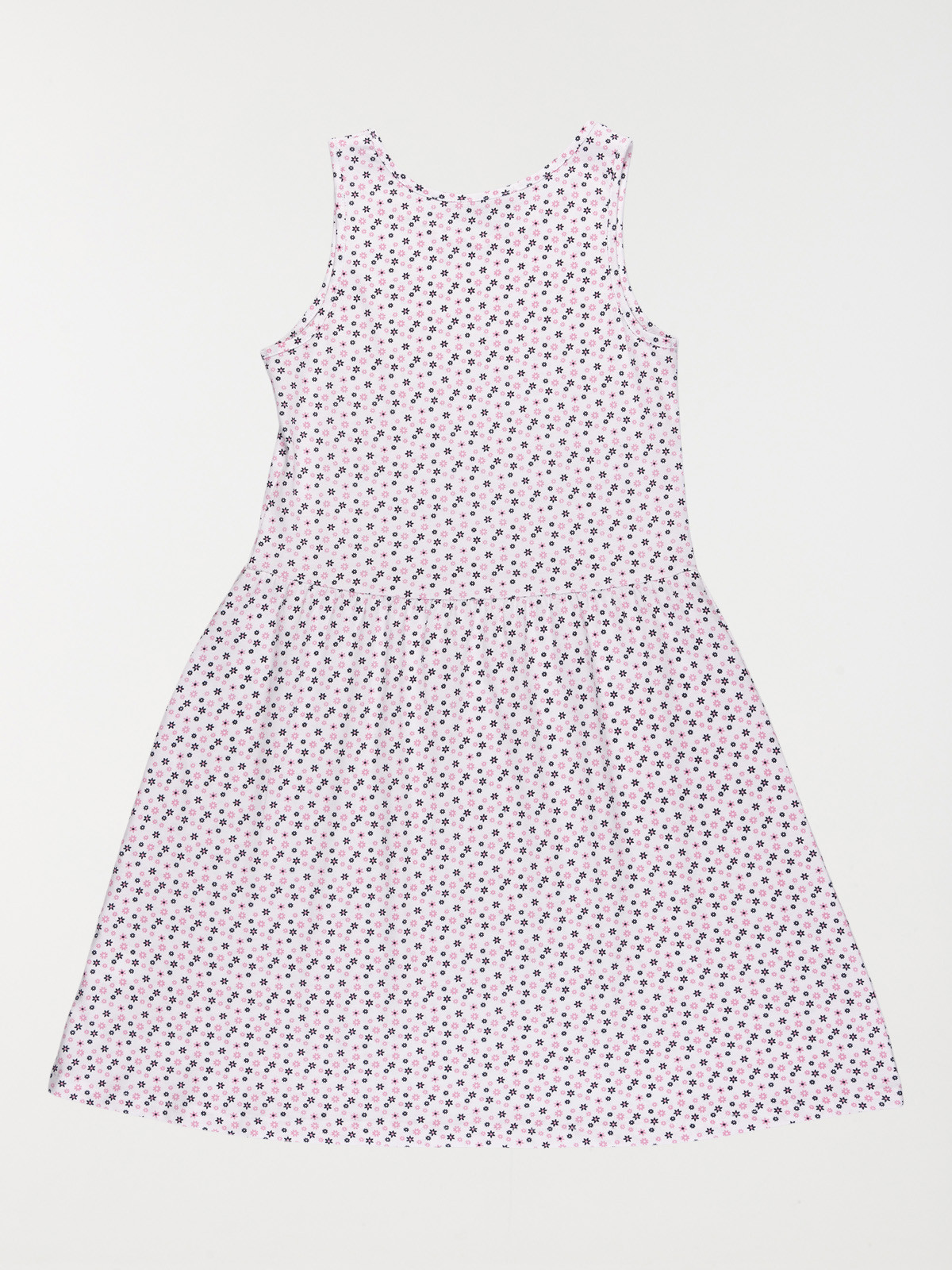 Robe blanche fleurie fille (10-16A)