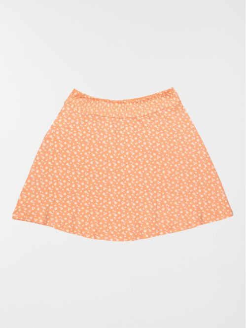 Jupe fleurie fille papaya (10-16A)