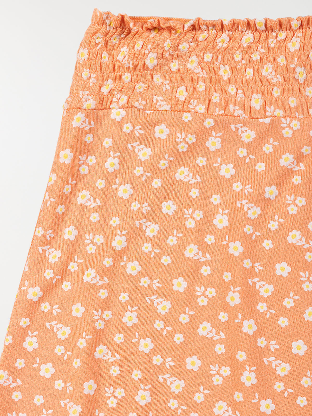Jupe fleurie fille papaya (10-16A)
