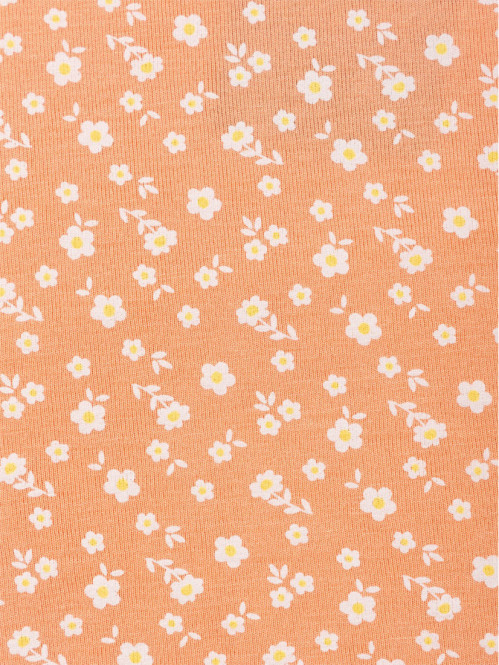 Jupe fleurie fille papaya (10-16A)