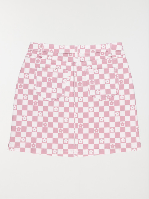 Jupe damier fille (10-16A)
