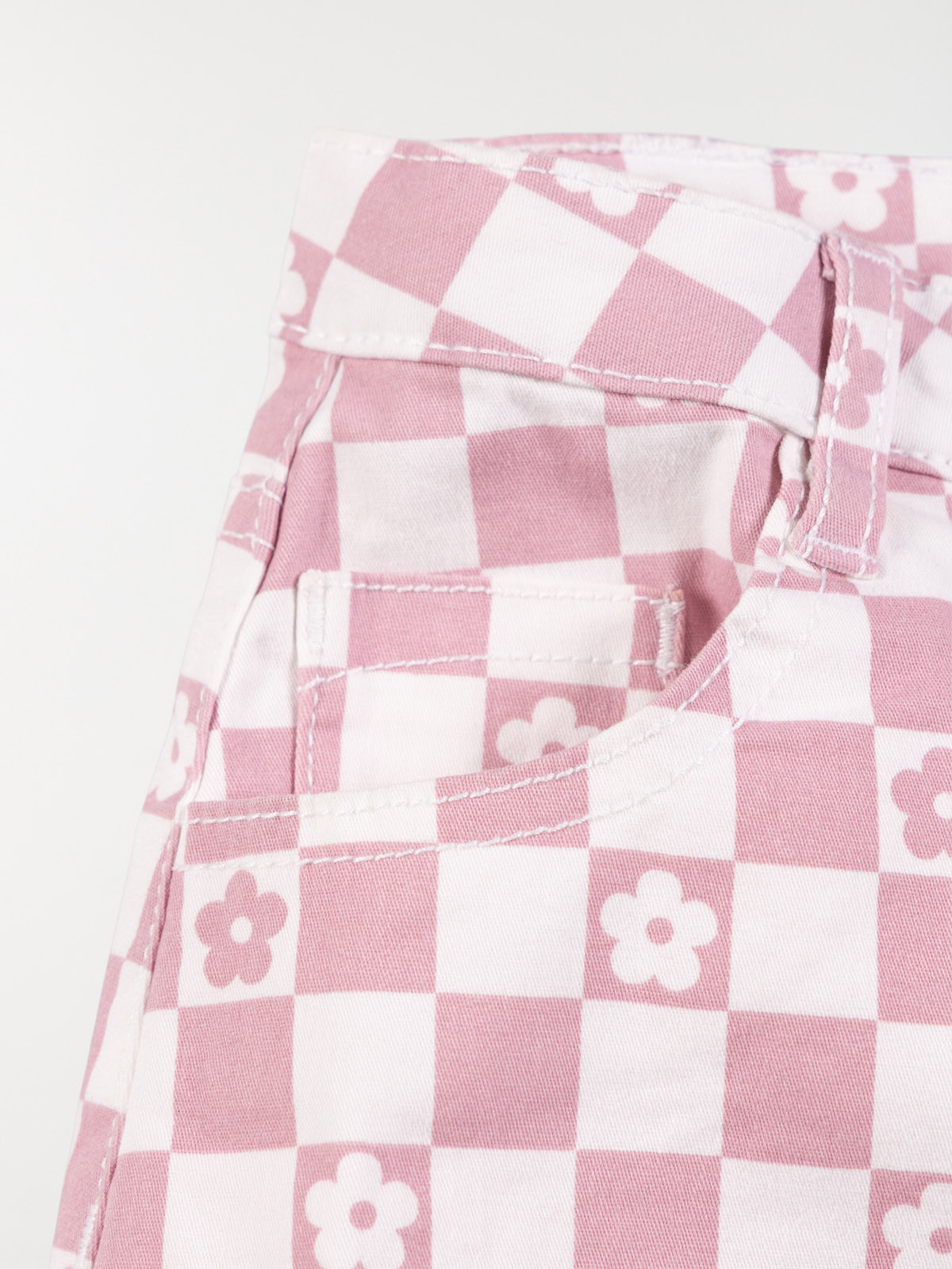 Jupe damier fille (10-16A)