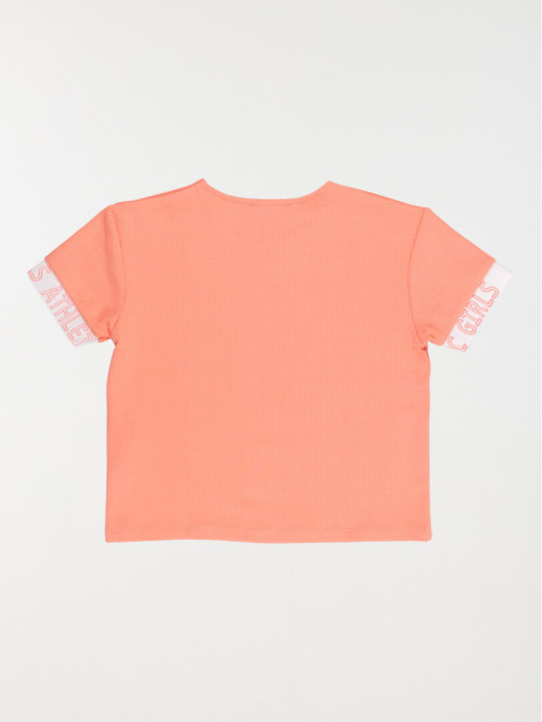Tee-shirt sport néon rose...
