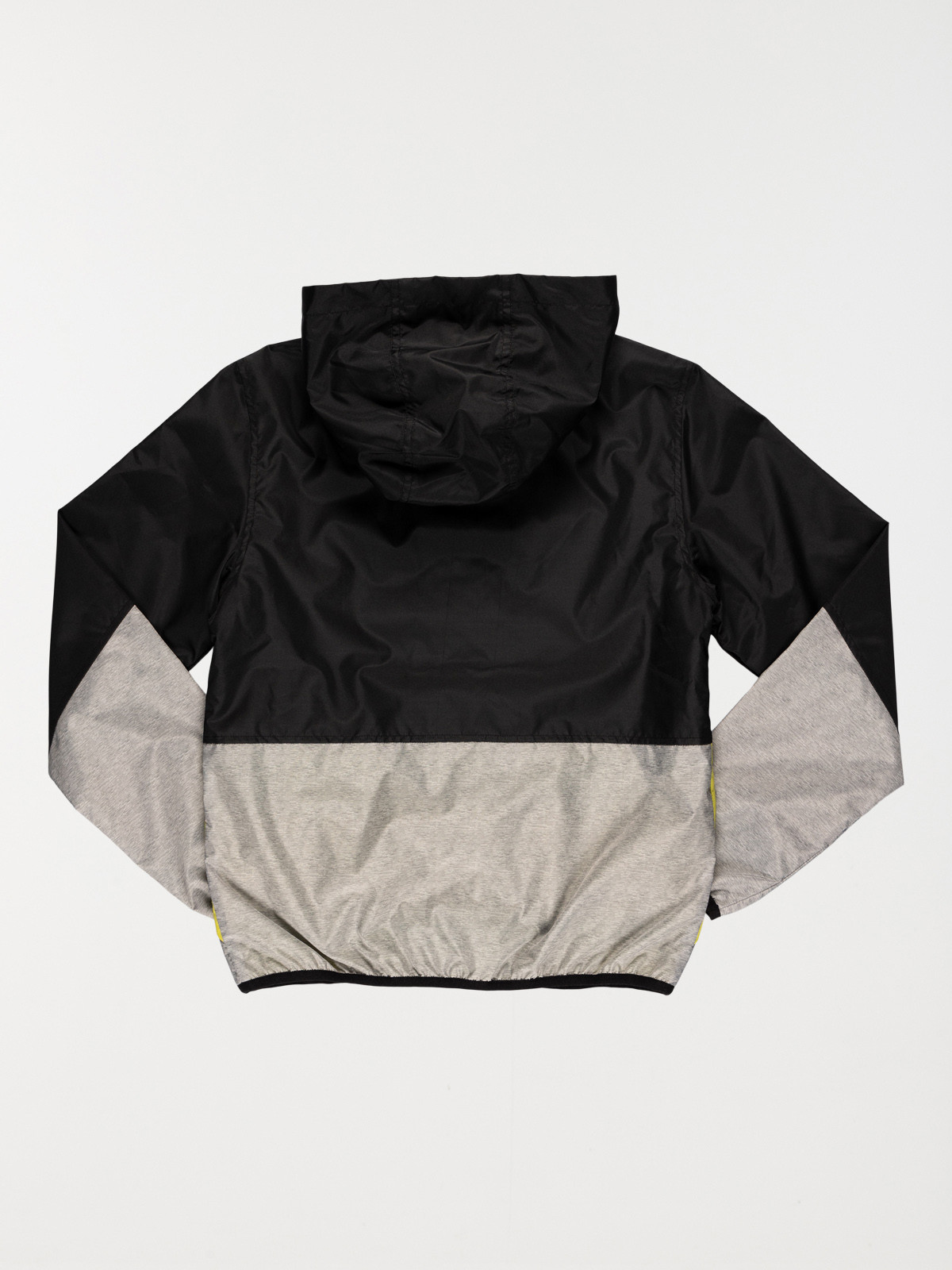 Blouson noir à capuche garçon (10-16A)