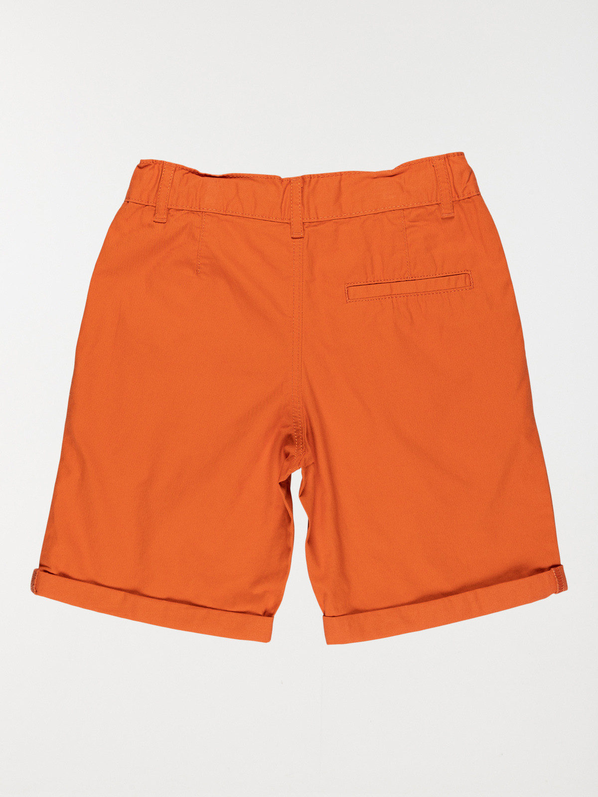 Bermuda chino rouille garçon (10-16A)