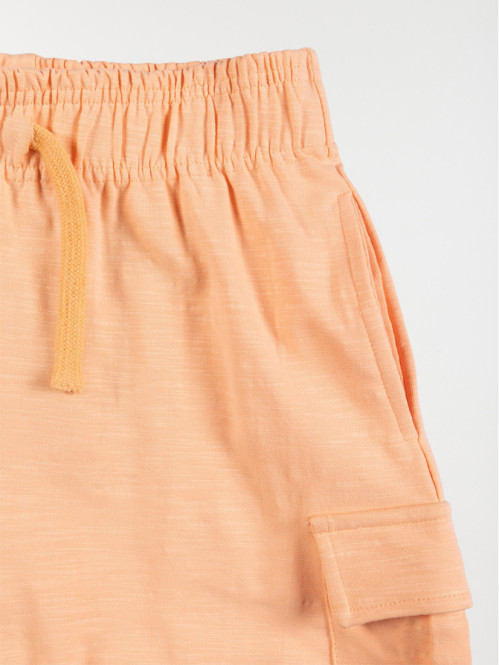 Bermuda corail garçon (10-16A)