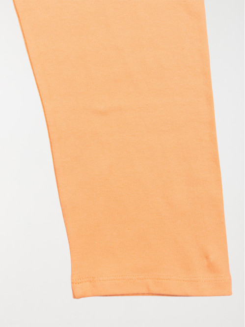 Corsaire uni fille papaya (10-16A)