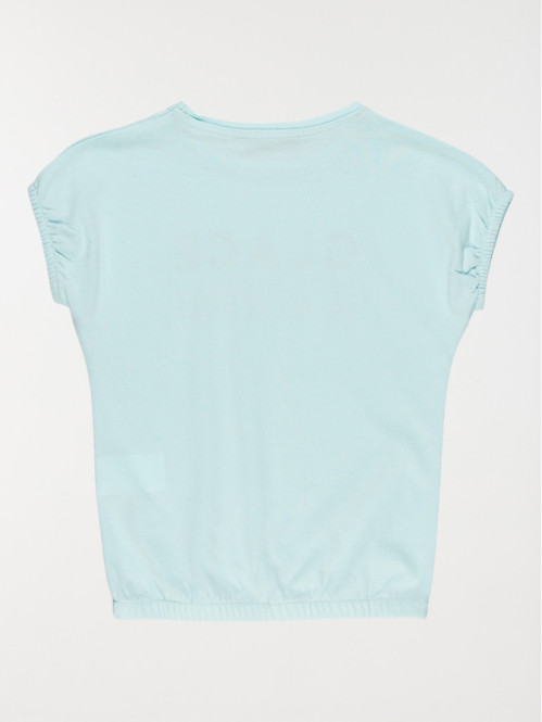 T-shirt glace à l'eau fille (3-8A)