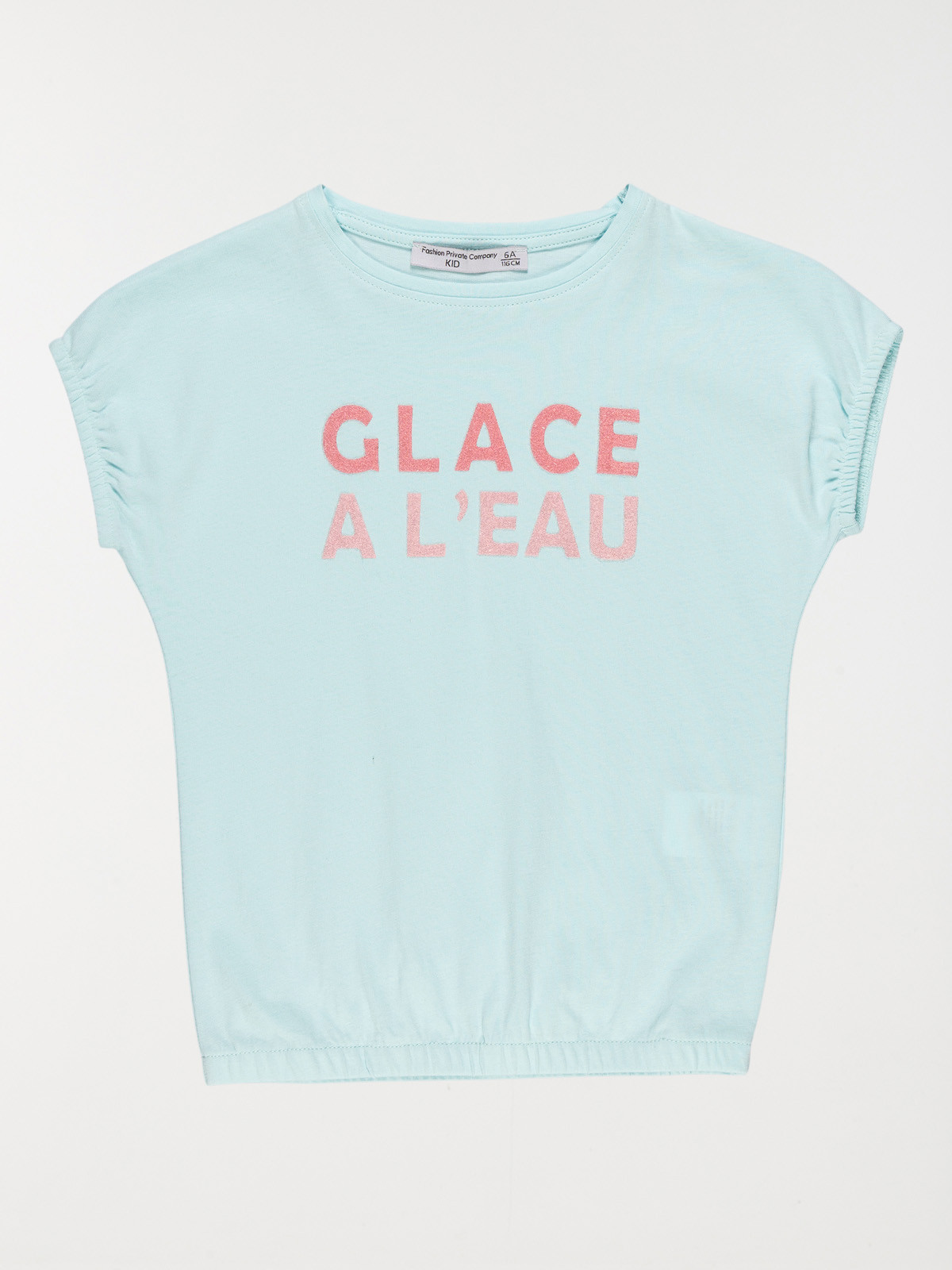 T-shirt glace à l'eau fille (3-8A)