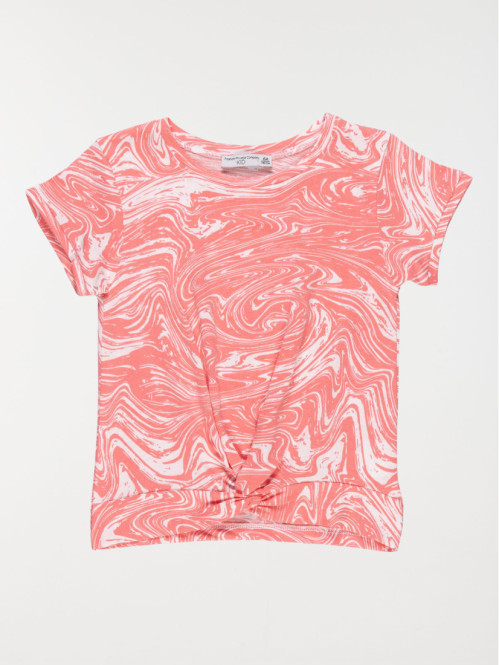 T-shirt tie and dye fille (3-8A)