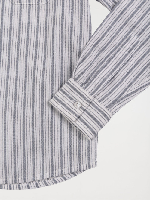 Chemise rayée blanche garçon (3-8A)