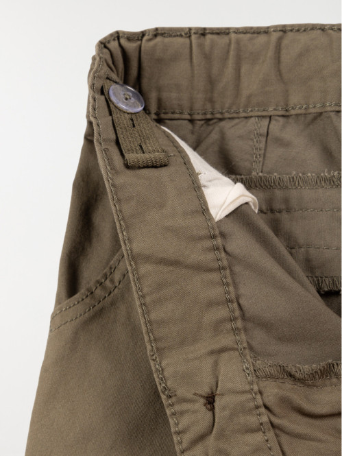 Bermuda chino vert olivine...