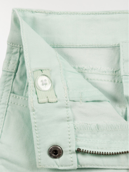 Short basique mint fille (3-8A)