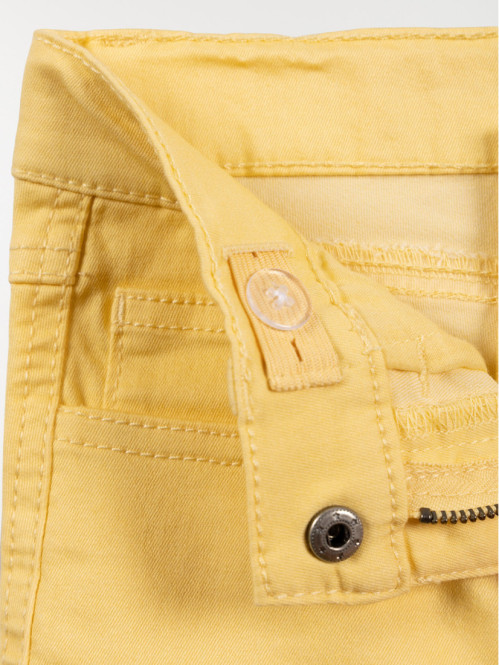 Short jaune summer fille (3-8A)