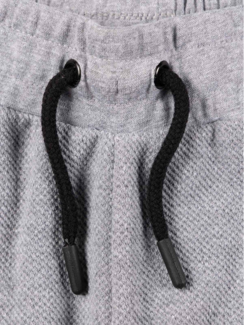 Bermuda gris chiné garçon (3-8A)