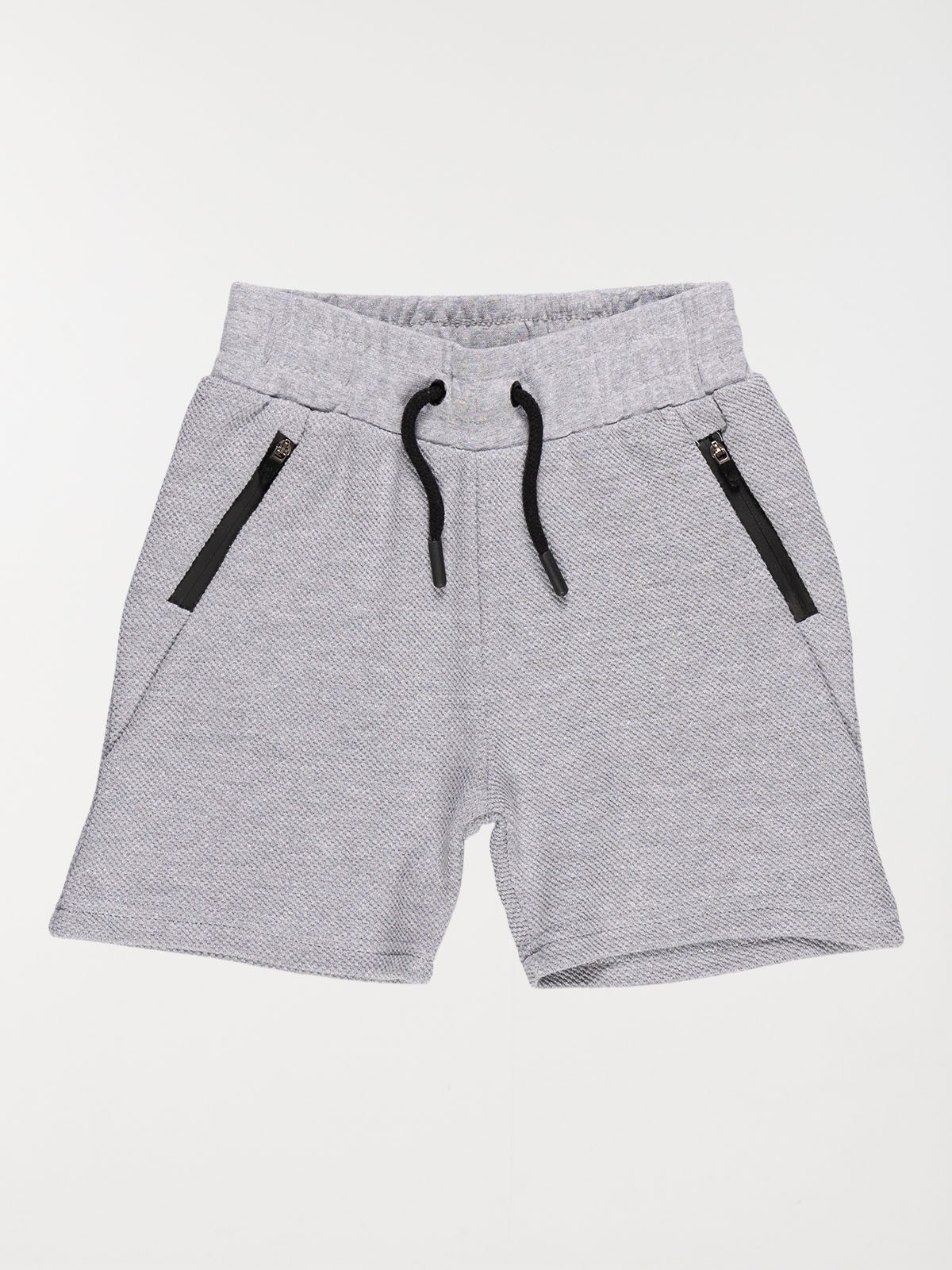 Bermuda gris chiné garçon (3-8A)