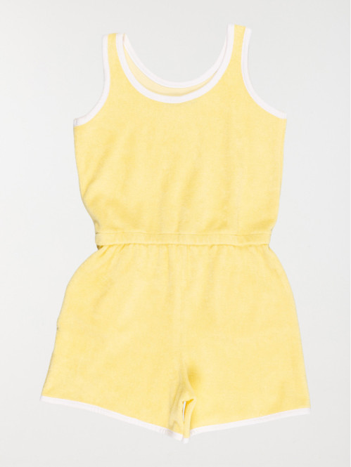 Combishort jaune clair fille (3-8A) Combishort jaune clair fille (3-8A)