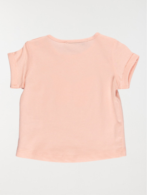 T-shirt papillon fille chamallow (3-24M)