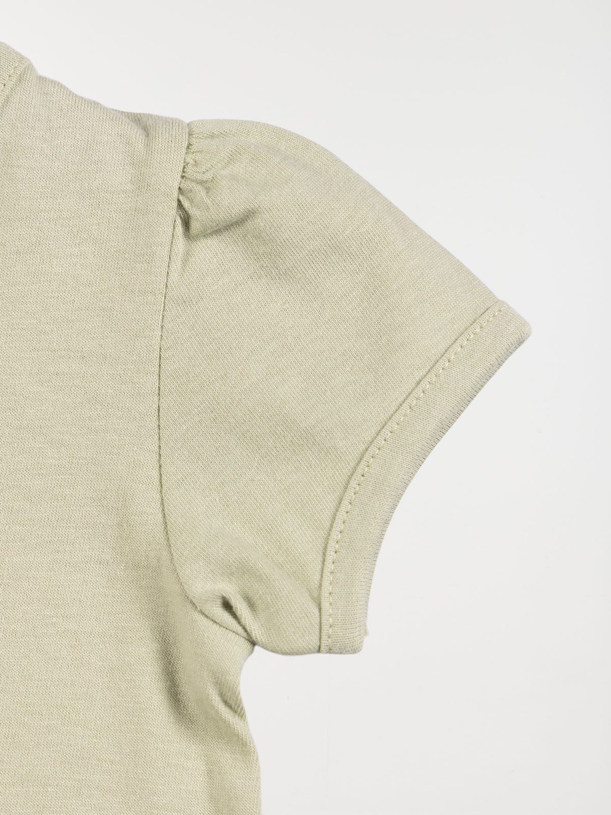 T-shirt fleurs pompons fille (3-24M) T-shirt fleurs pompons fille (3-24M)