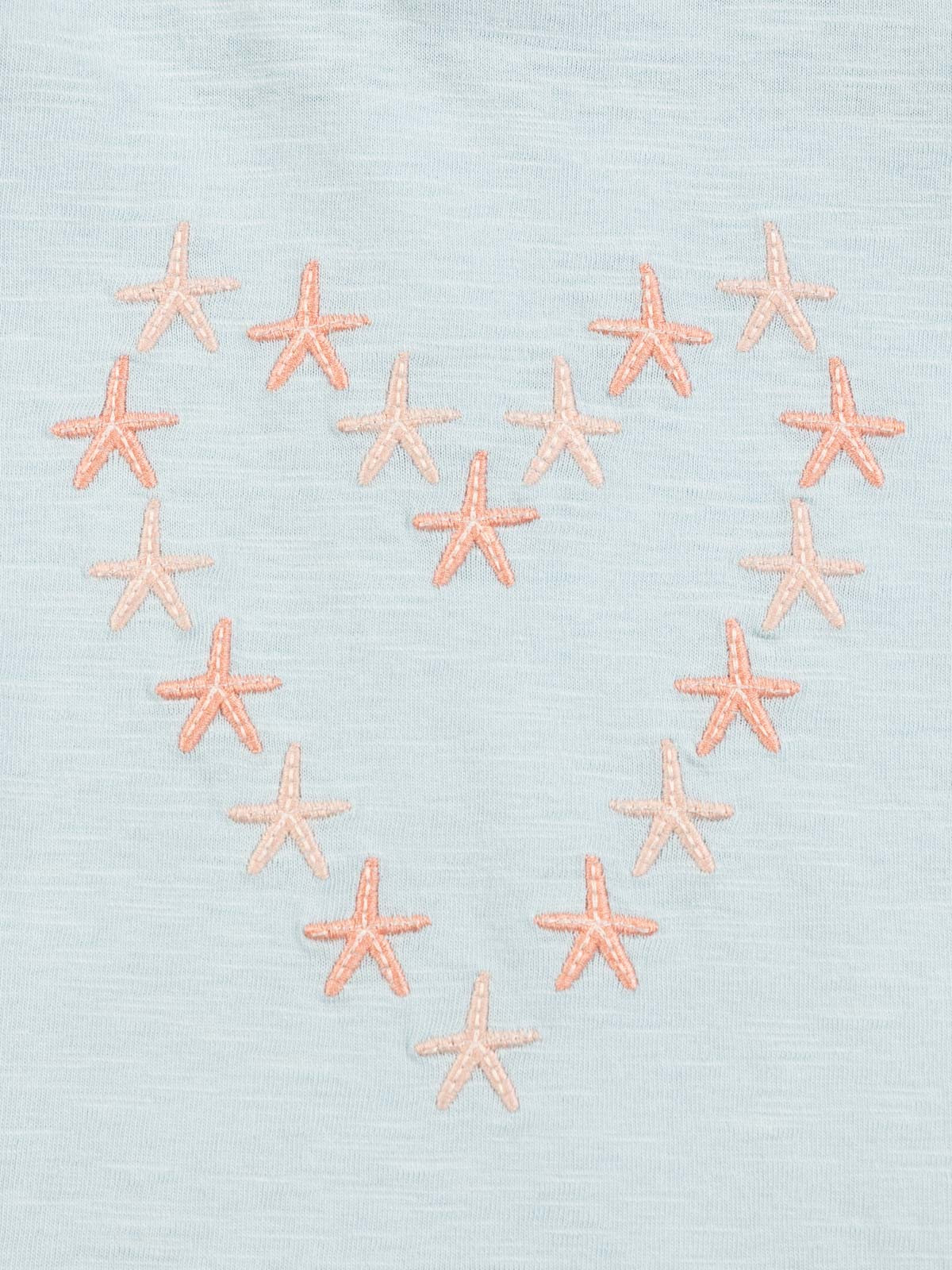 T-shirt étoiles de mer fille (3-24M) T-shirt étoiles de mer fille (3-24M)