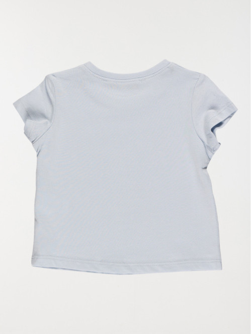 T-shirt ourson garçon bleu clair (3-24M) T-shirt ourson garçon bleu clair (3-24M)