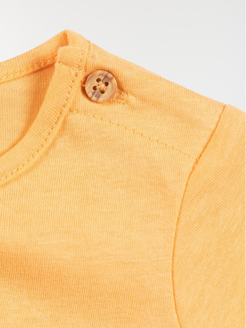 T-shirt motif et message garçon (3-24M)