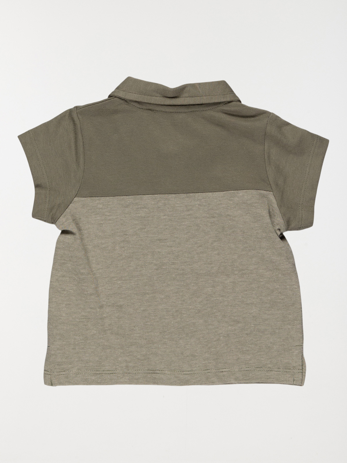 Polo message vert army garçon (6-24M) Polo message vert army garçon (6-24M)