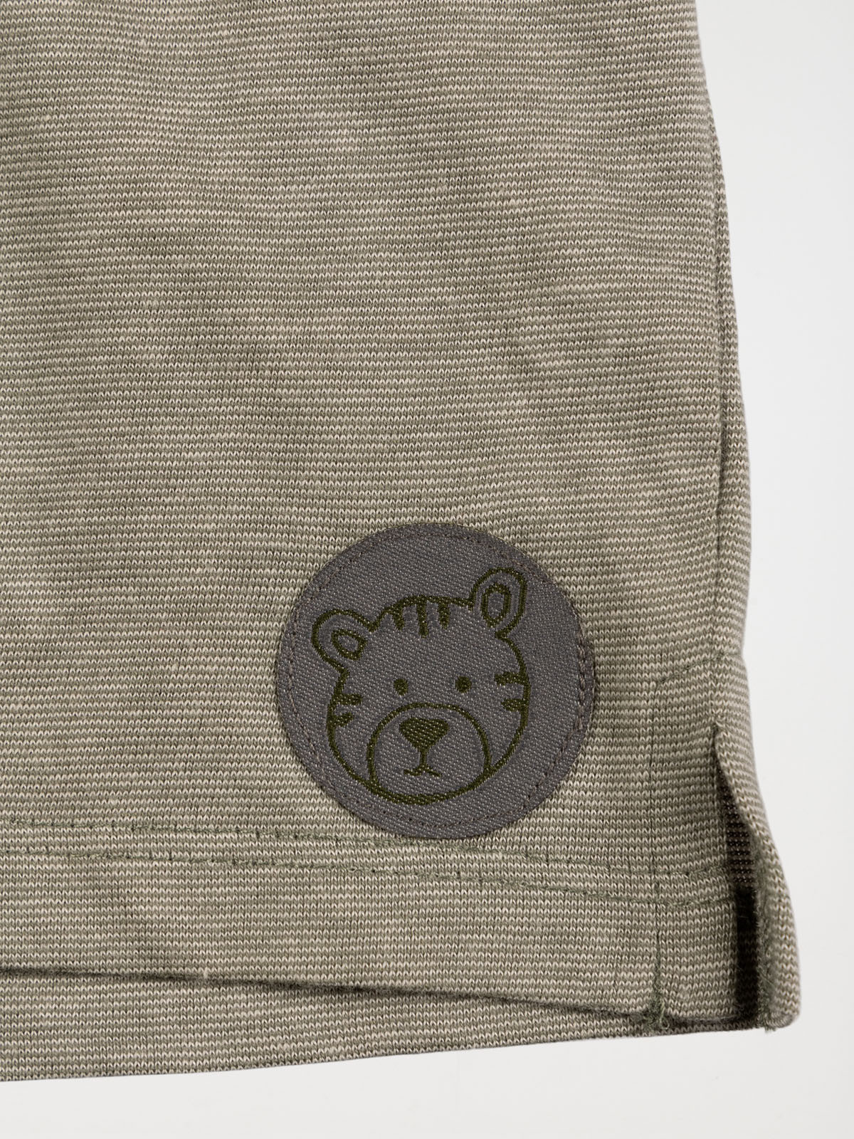 Polo message vert army garçon (6-24M) Polo message vert army garçon (6-24M)