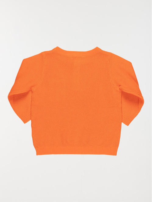 Pull boutonné et poche garçon (3-24M) Pull boutonné et poche garçon (3-24M)