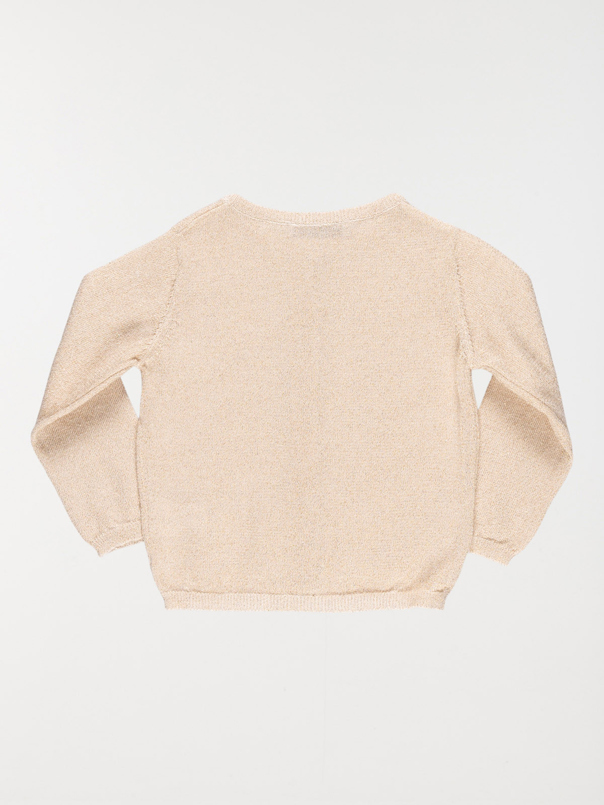 Gilet fille boutonné brillant (3-24M)