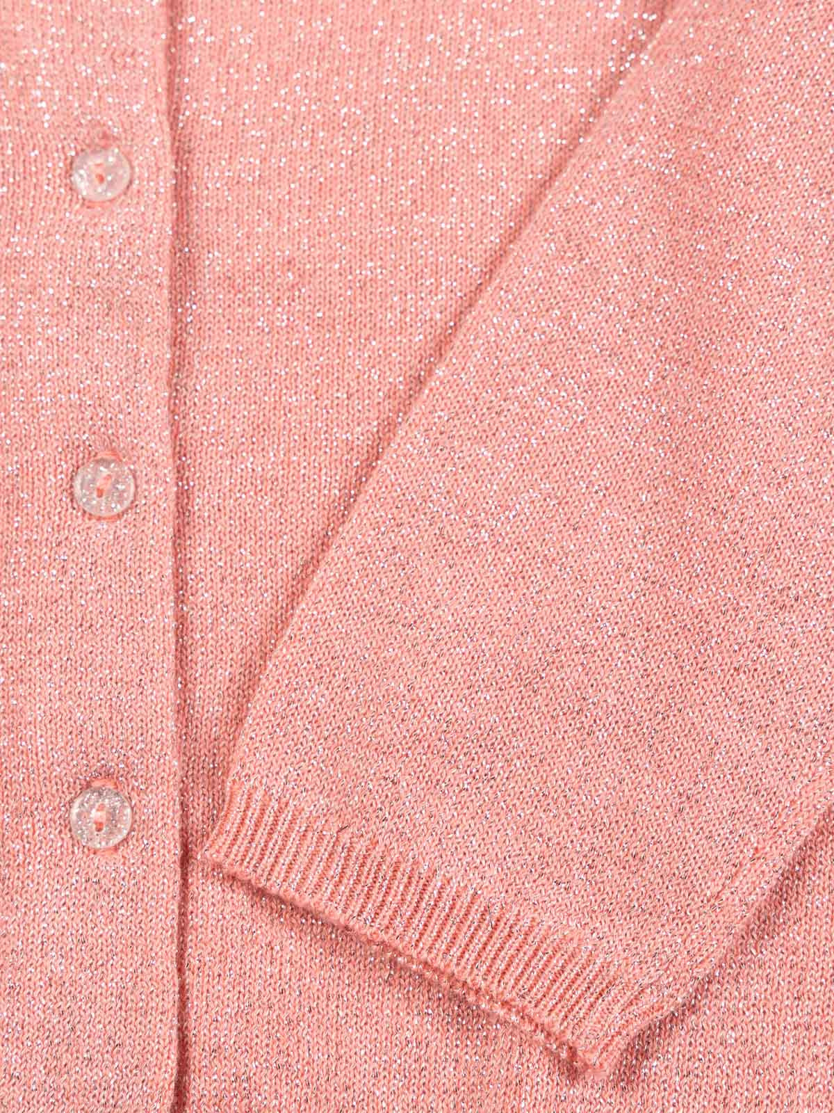 Gilet boutonné brillant fille (3-24M) Gilet boutonné brillant fille (3-24M)