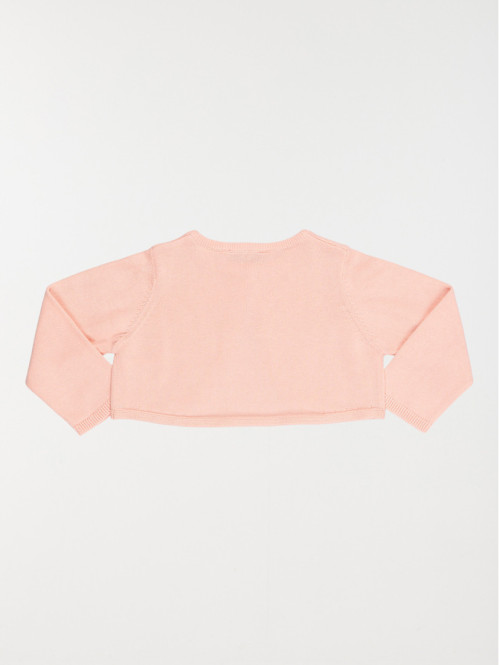 Gilet court chamallow fille (3-24M)