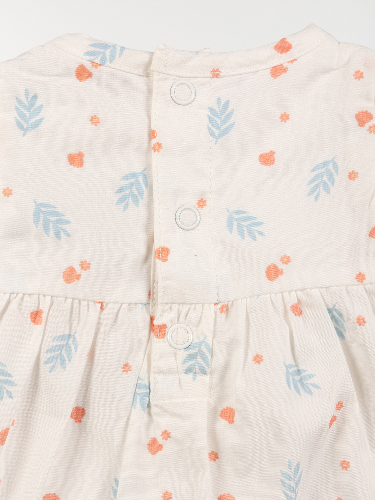 Blouse écru imprimée fille (3-24M) Blouse écru imprimée fille (3-24M)