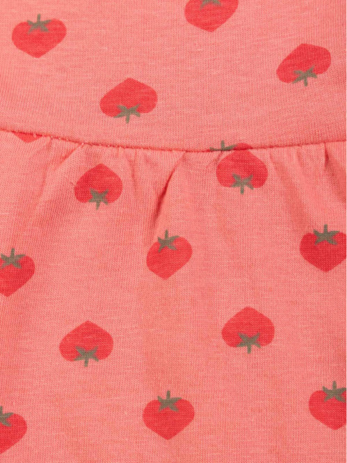 Robe motif fraise fille (3-24M)